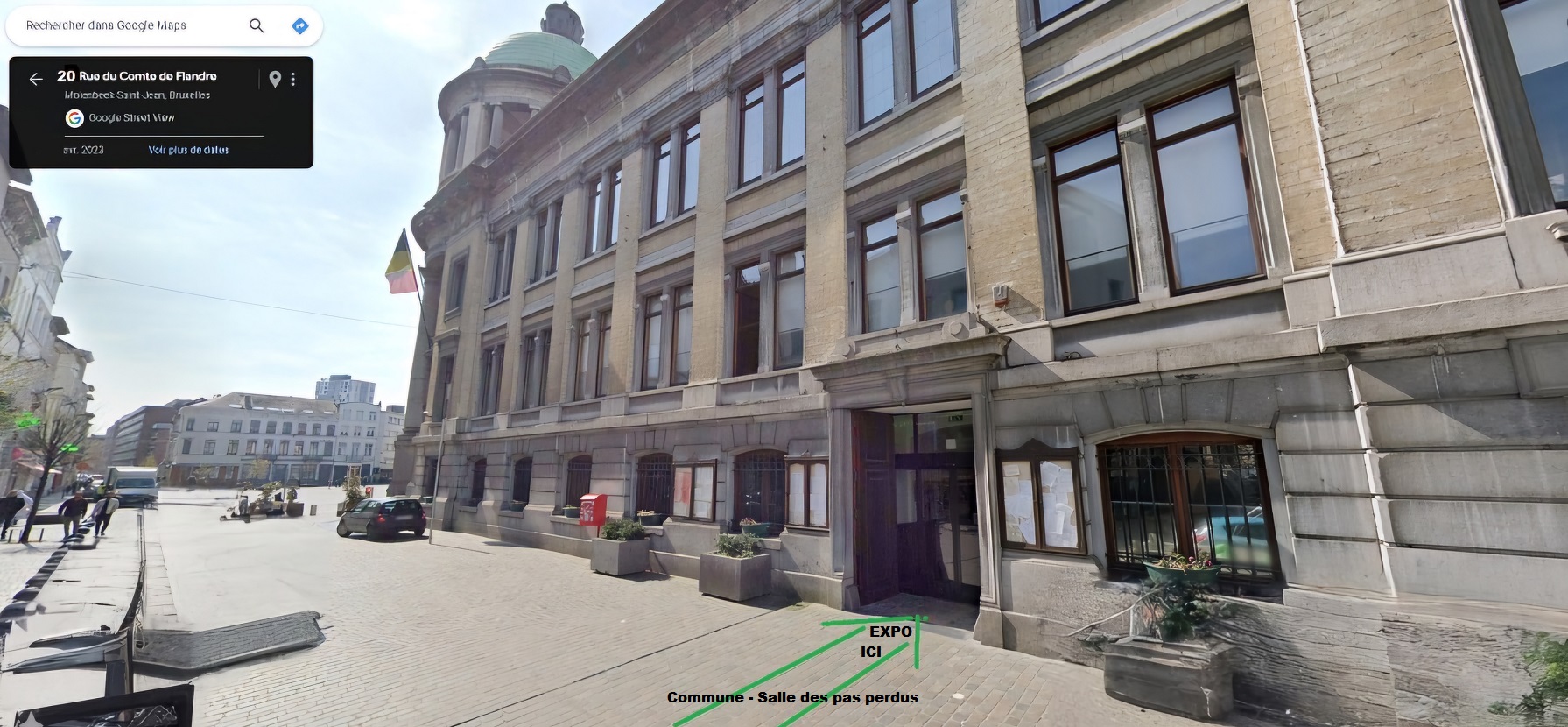 Façade Rue Comte de Flandre