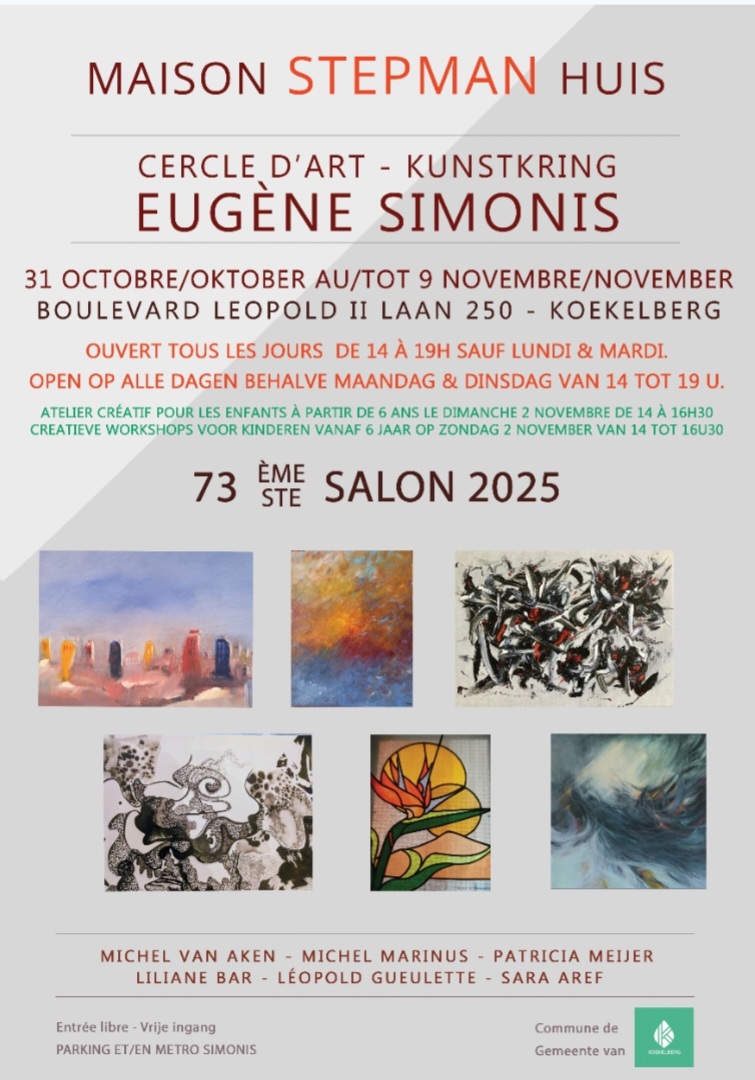 Affiche Exposition Simonis 2025